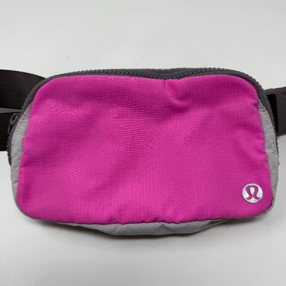 Lululemon Everywhere Crossbody Belt Bag Pink and Grey - Picture 1 of 4